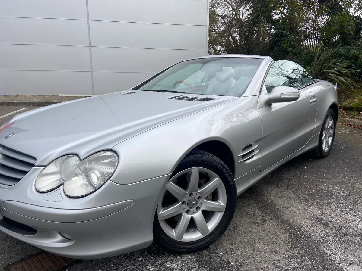 Mercedes-Benz SL-Class Convertible, Petrol, 2002, Silver
