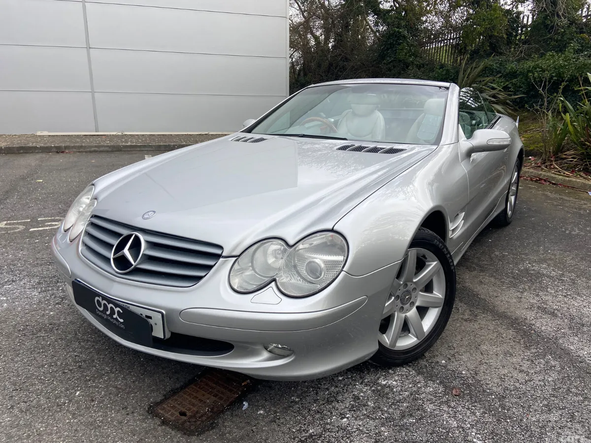 Mercedes-Benz SL-Class Convertible, Petrol, 2002, Silver