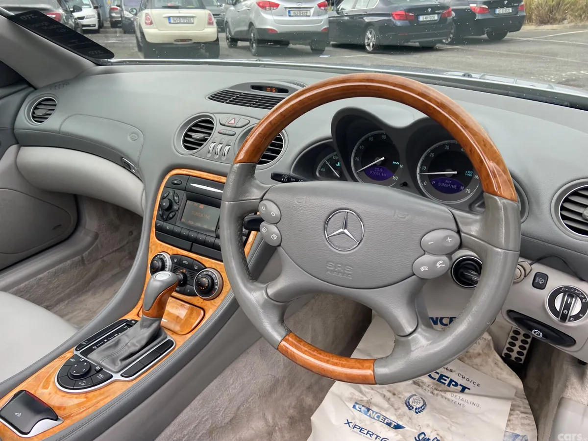 Mercedes-Benz SL-Class Convertible, Petrol, 2002, Silver