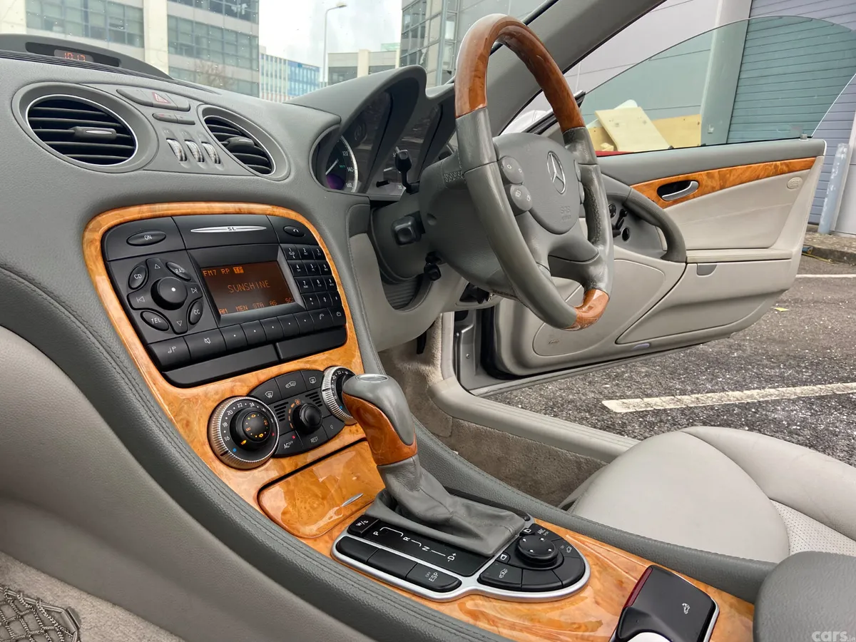 Mercedes-Benz SL-Class Convertible, Petrol, 2002, Silver