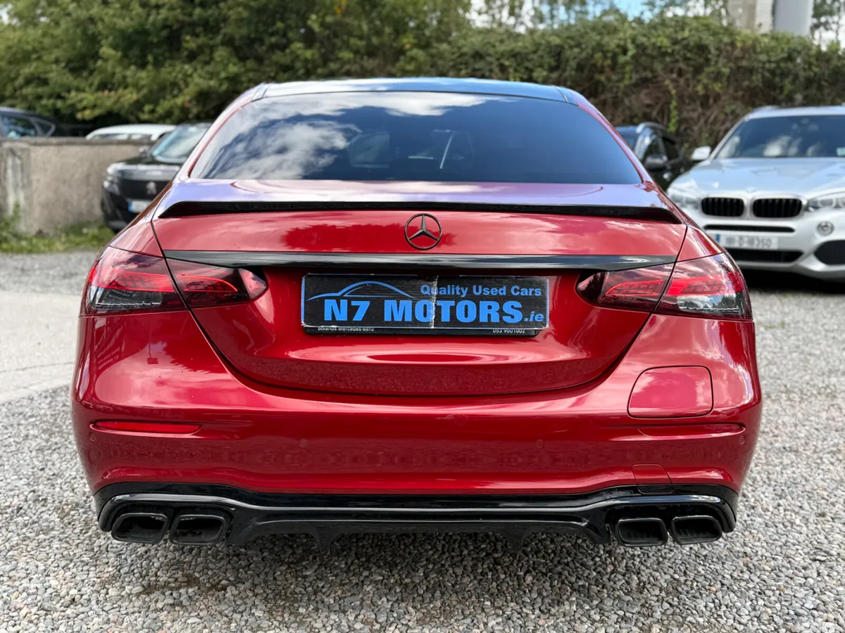 Mercedes-Benz E-Class Saloon, Diesel Plug-in Hybrid, 2022, Red