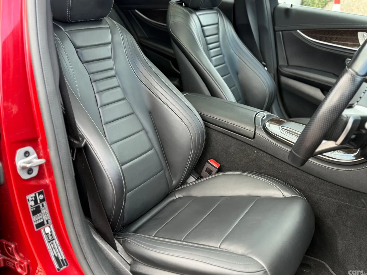 Mercedes-Benz E-Class Saloon, Diesel Plug-in Hybrid, 2022, Red