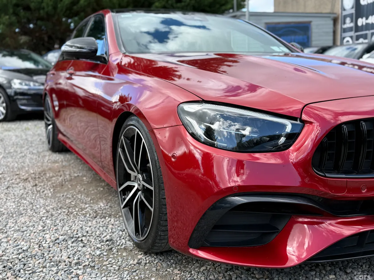Mercedes-Benz E-Class Saloon, Diesel Plug-in Hybrid, 2022, Red