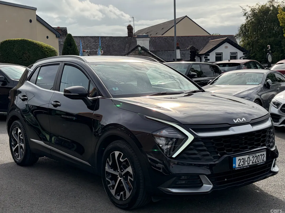 Kia Sportage SUV, Diesel Hybrid, 2023, Black