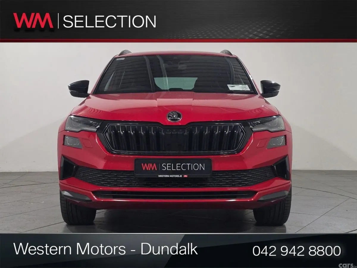 Skoda Karoq Estate, Diesel, 2023, Red