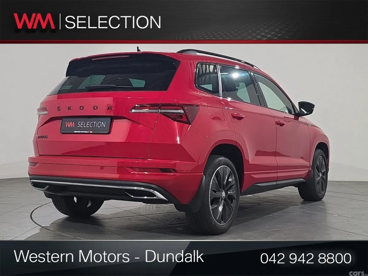 Skoda Karoq Estate, Diesel, 2023, Red