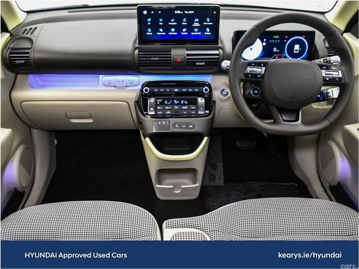Hyundai INSTER SUV, Electric, 2026, Yellow