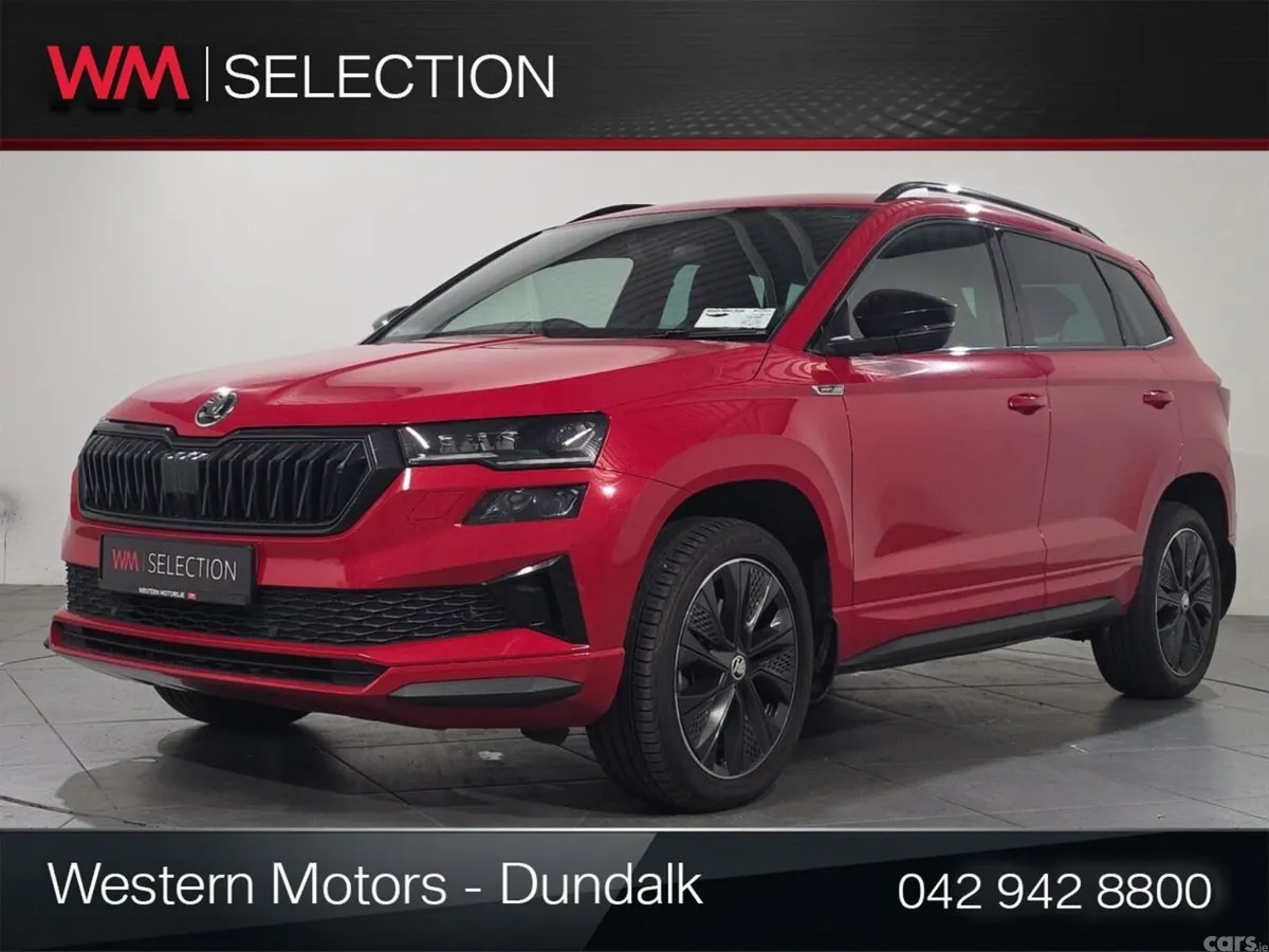 Skoda Karoq Estate, Diesel, 2023, Red