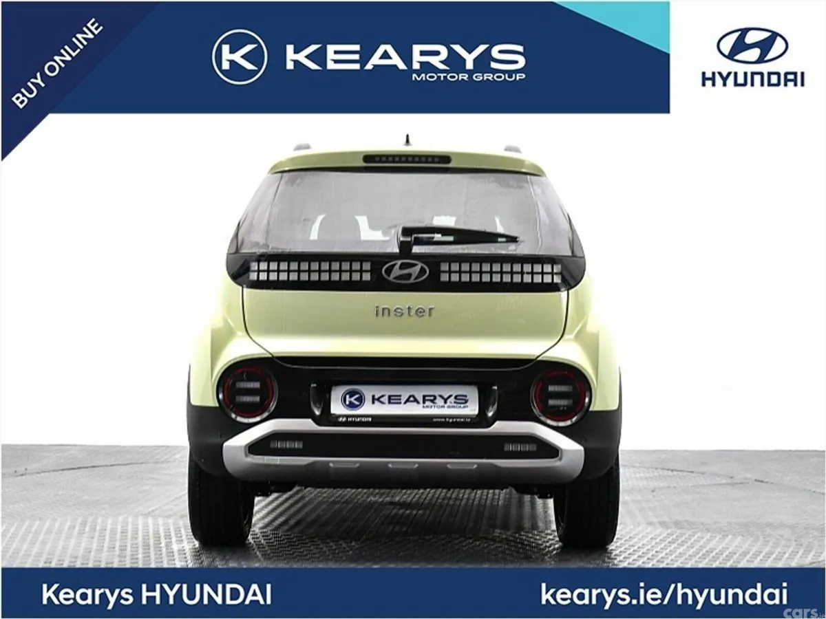 Hyundai INSTER SUV, Electric, 2026, Yellow