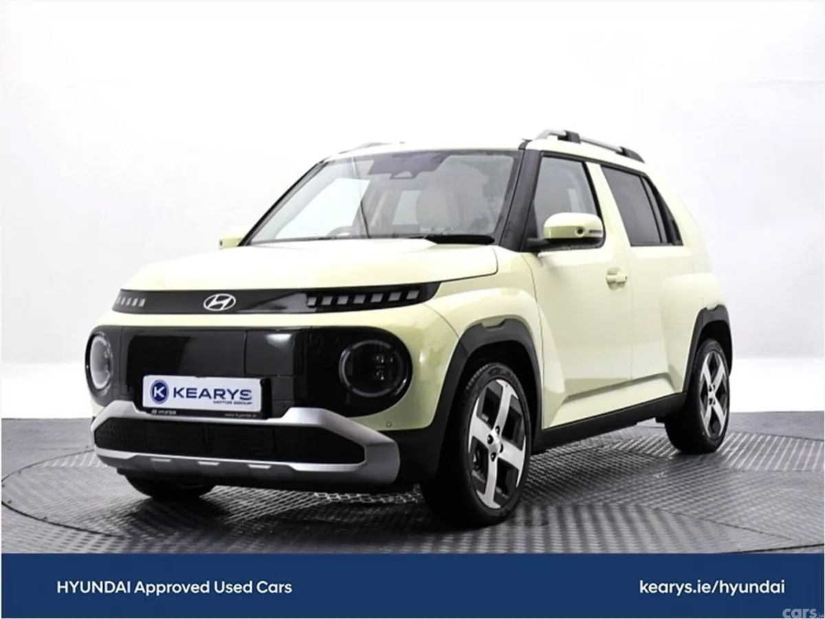 Hyundai INSTER SUV, Electric, 2026, Yellow