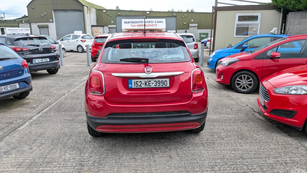 Fiat 500X SUV, Petrol, 2015, Red