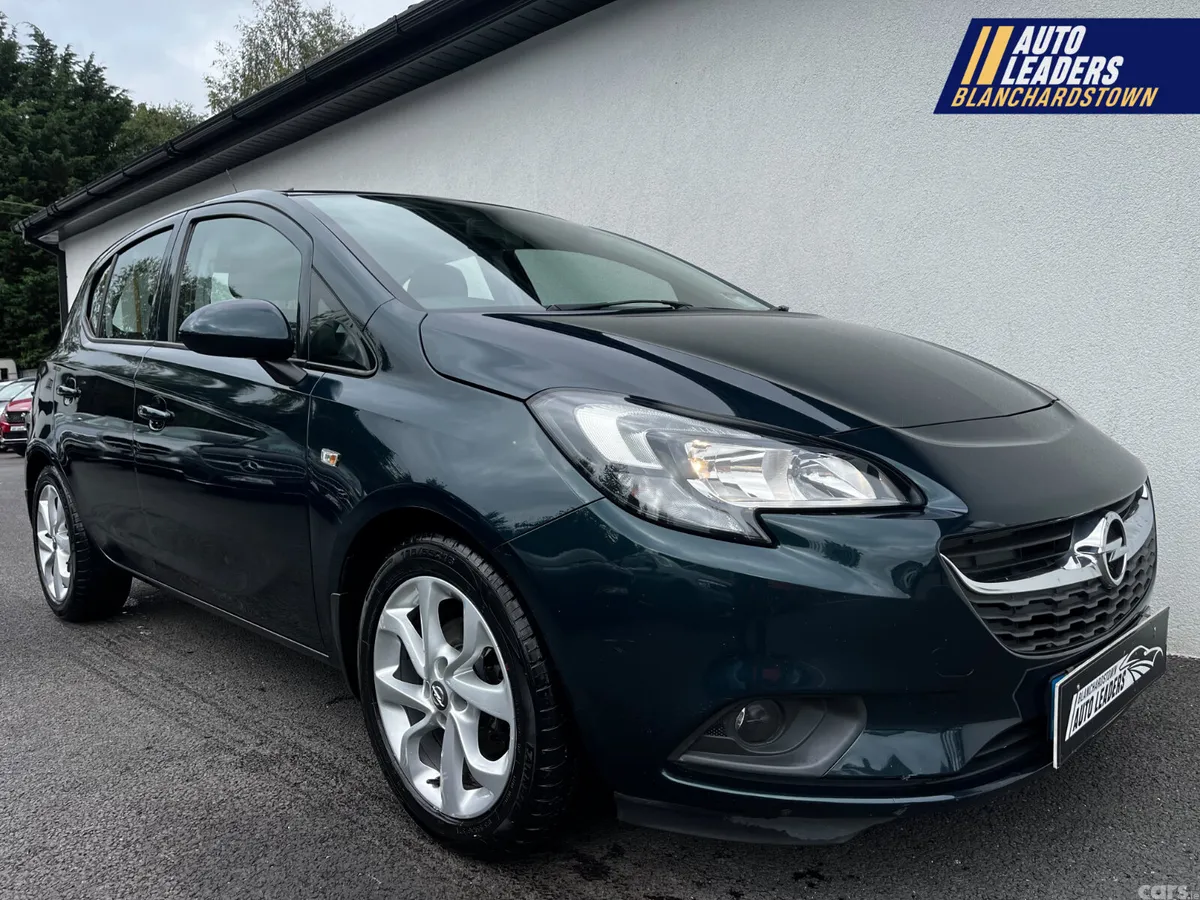 Opel Corsa Hatchback, Petrol, 2015, Green