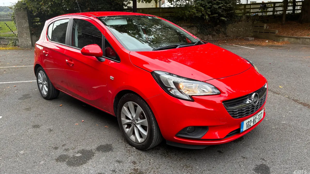 Opel Corsa Hatchback, Diesel, 2018, Red