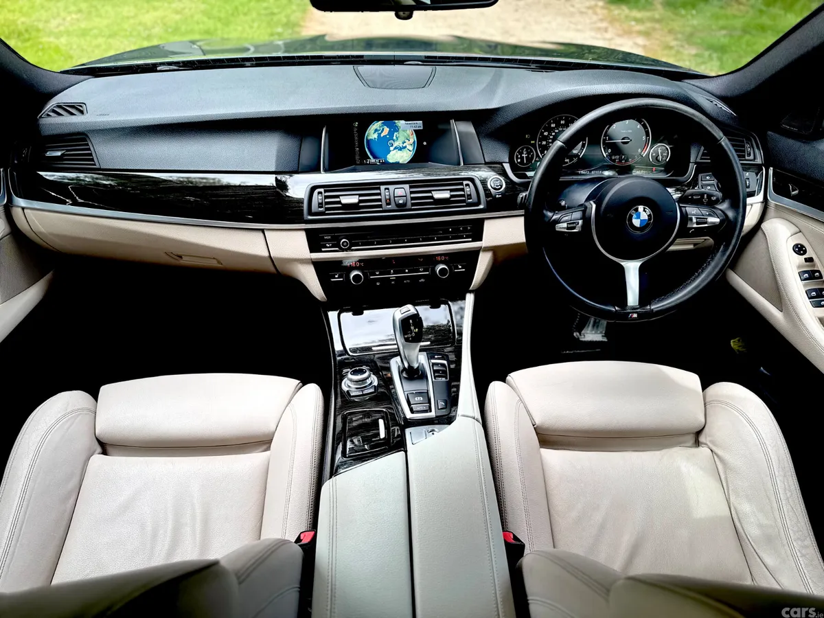 BMW 5-Series Saloon, Diesel, 2016, Blue