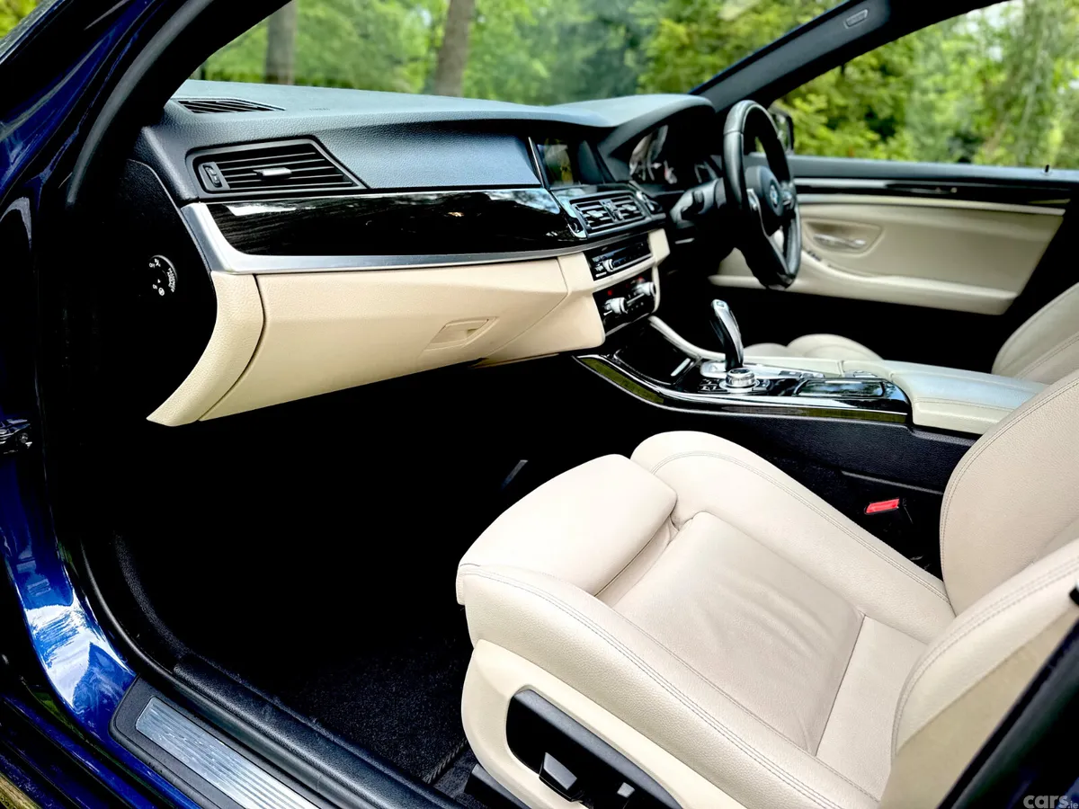BMW 5-Series Saloon, Diesel, 2016, Blue