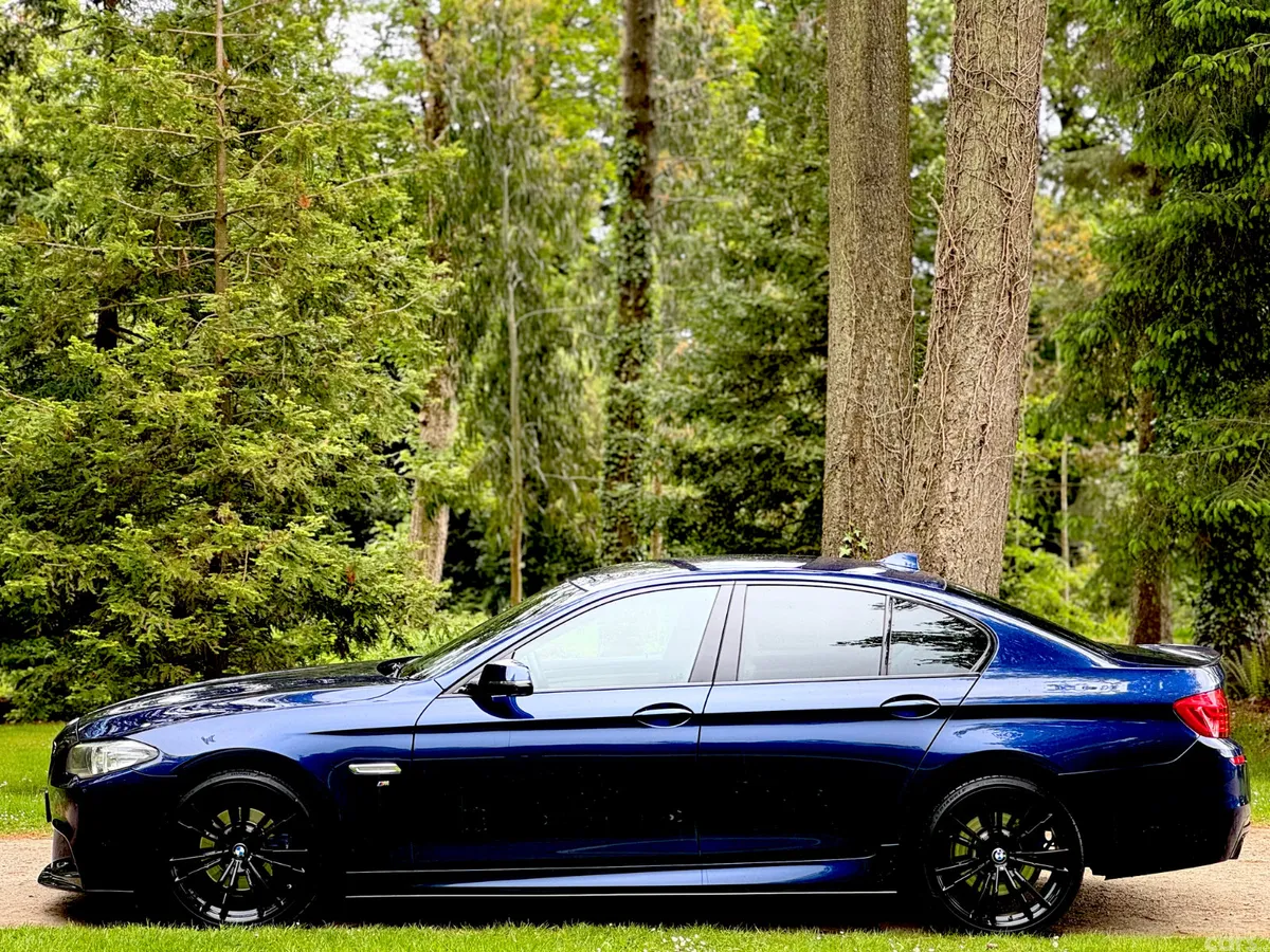 BMW 5-Series Saloon, Diesel, 2016, Blue