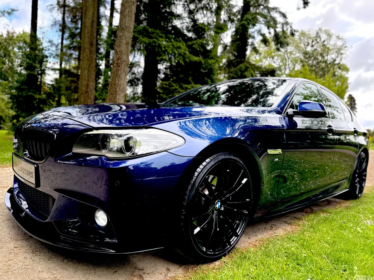 BMW 5-Series Saloon, Diesel, 2016, Blue