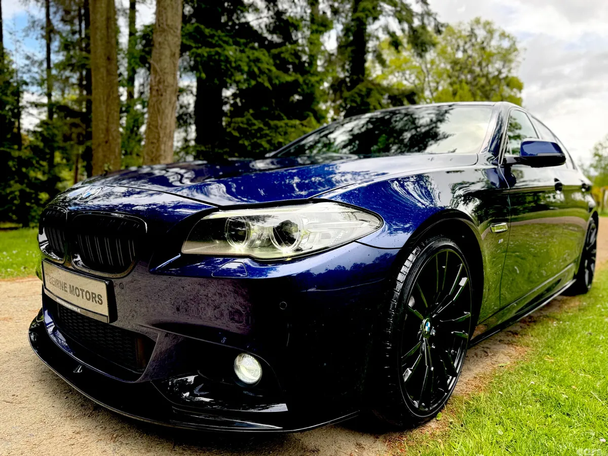 BMW 5-Series Saloon, Diesel, 2016, Blue