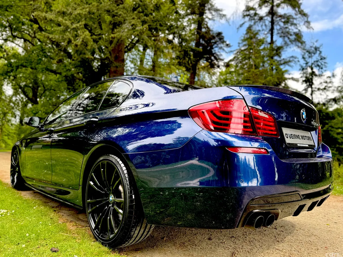 BMW 5-Series Saloon, Diesel, 2016, Blue