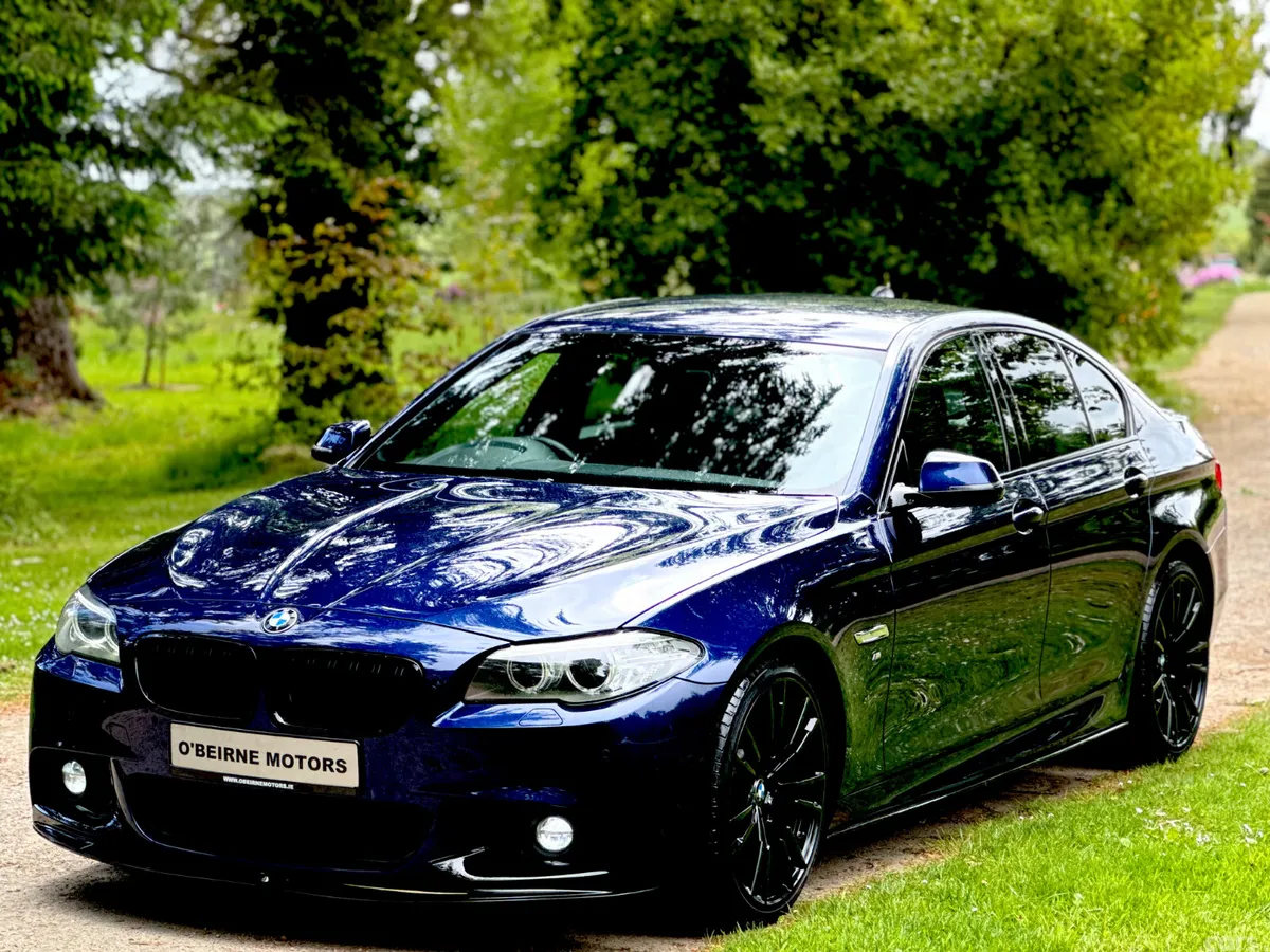BMW 5-Series Saloon, Diesel, 2016, Blue