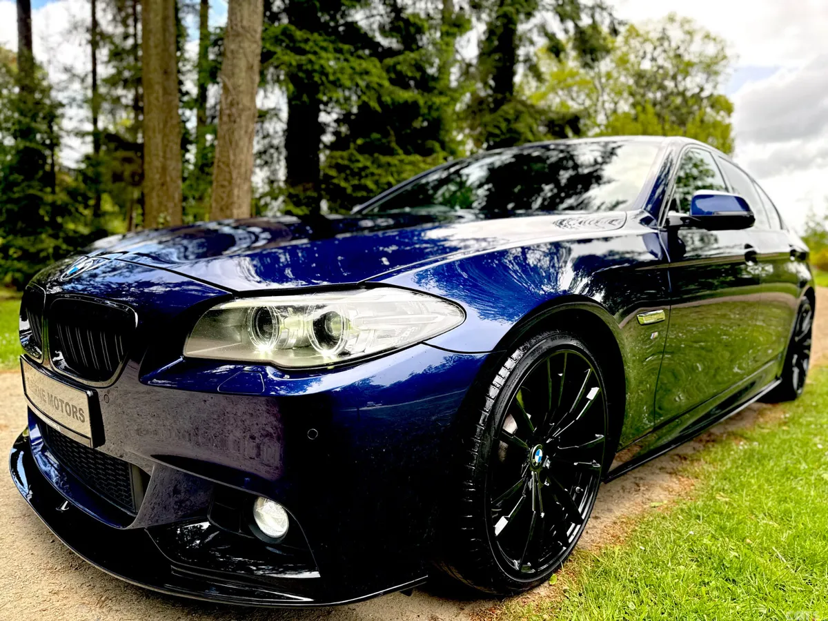 BMW 5-Series Saloon, Diesel, 2016, Blue