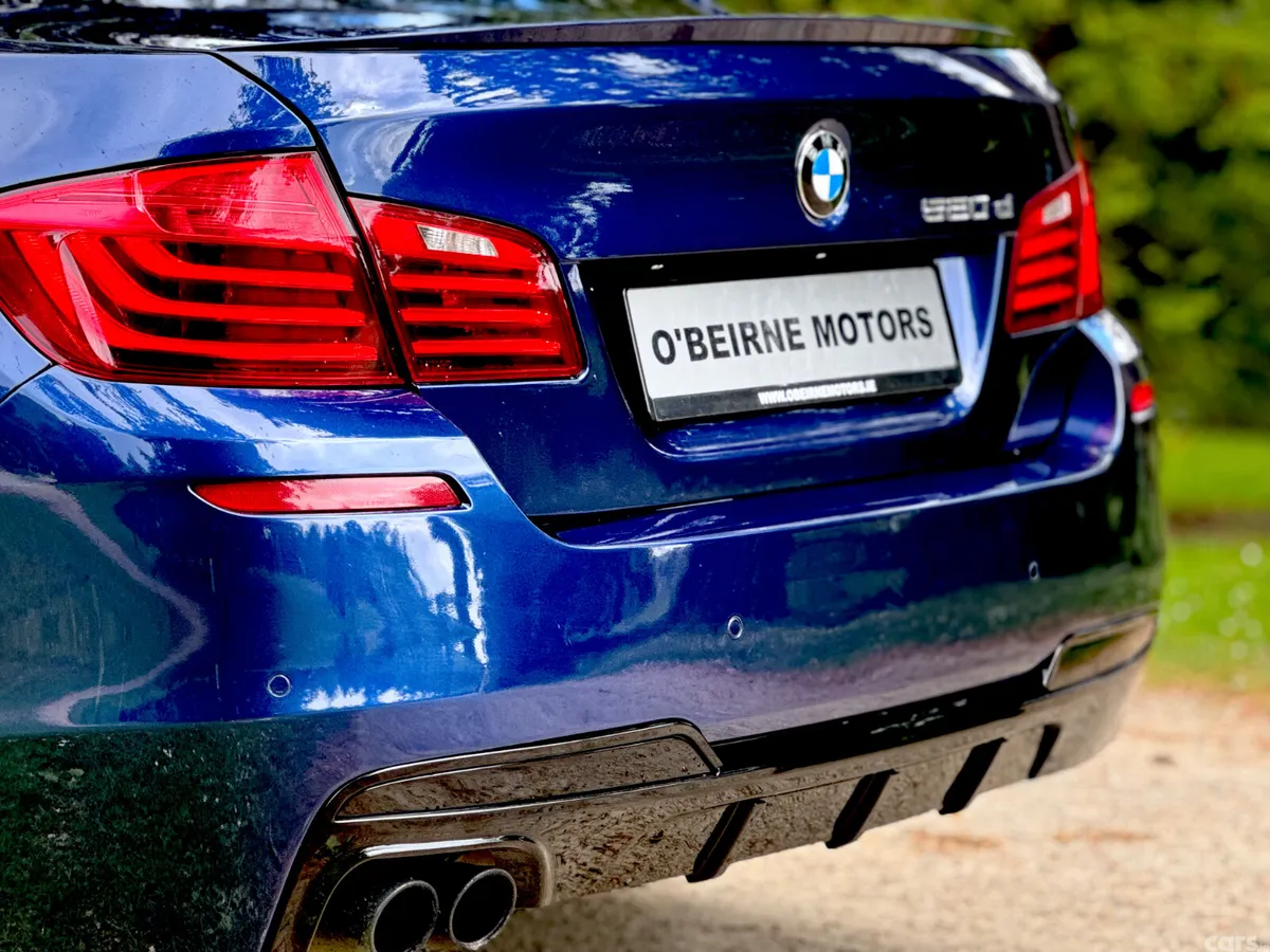 BMW 5-Series Saloon, Diesel, 2016, Blue