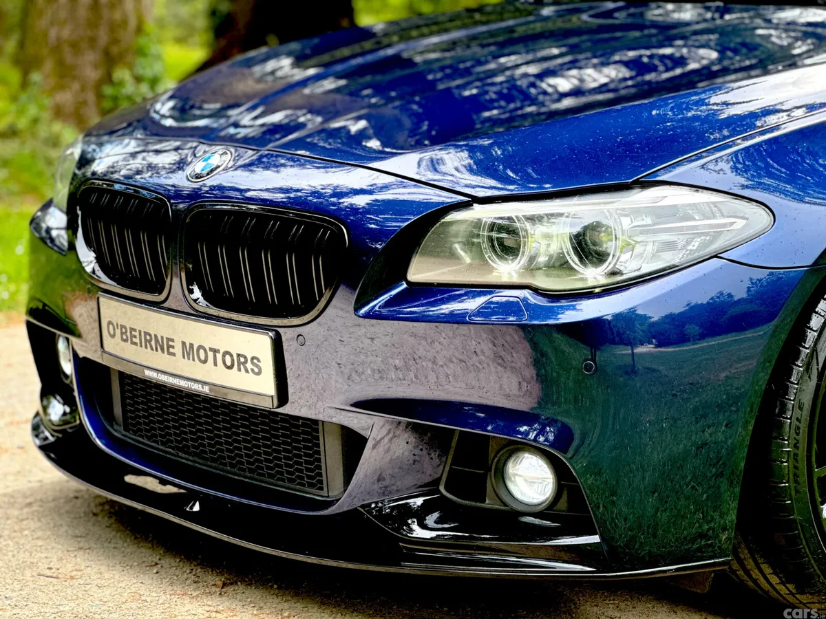 BMW 5-Series Saloon, Diesel, 2016, Blue