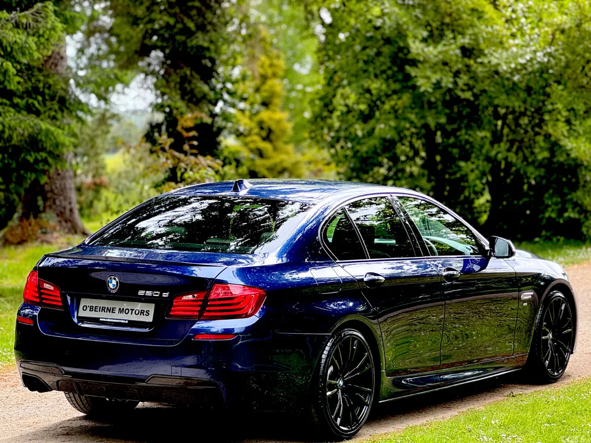 BMW 5-Series Saloon, Diesel, 2016, Blue