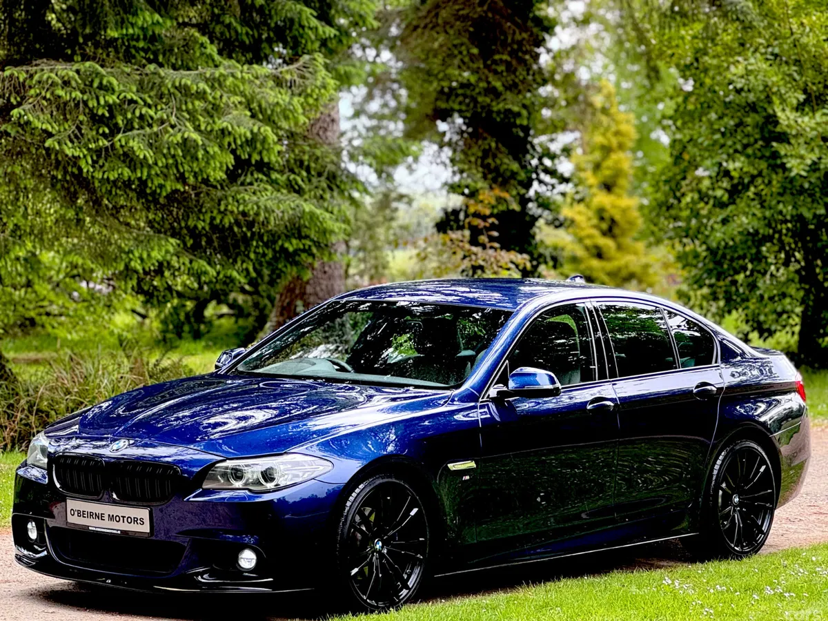 BMW 5-Series Saloon, Diesel, 2016, Blue