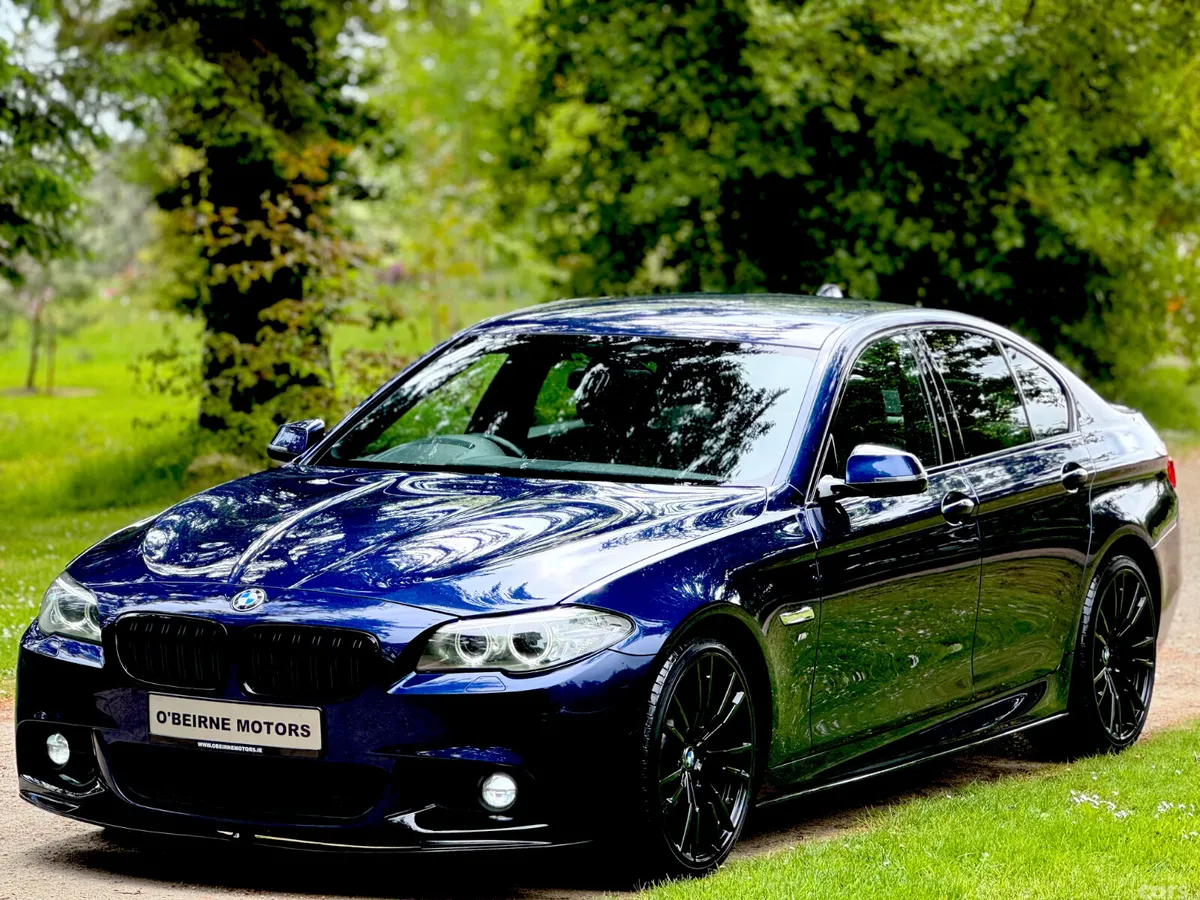 BMW 5-Series Saloon, Diesel, 2016, Blue