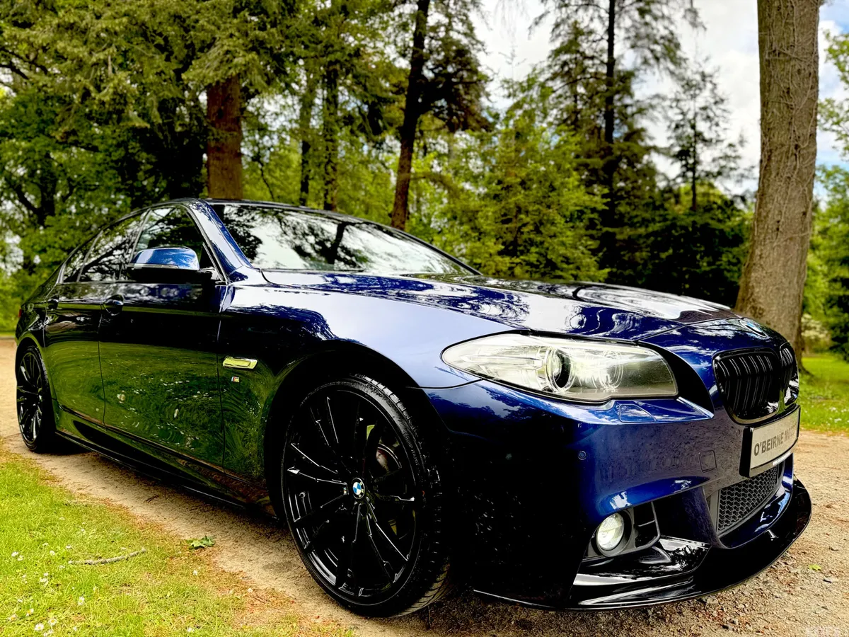 BMW 5-Series Saloon, Diesel, 2016, Blue