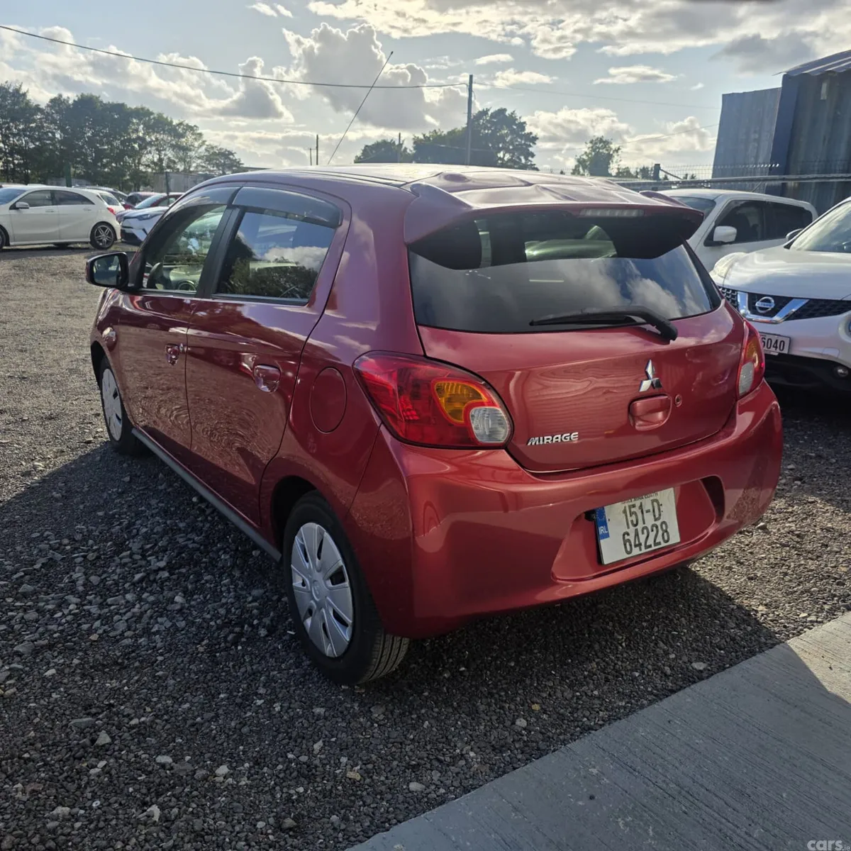 Mitsubishi Mirage Hatchback, Petrol, 2015, Red