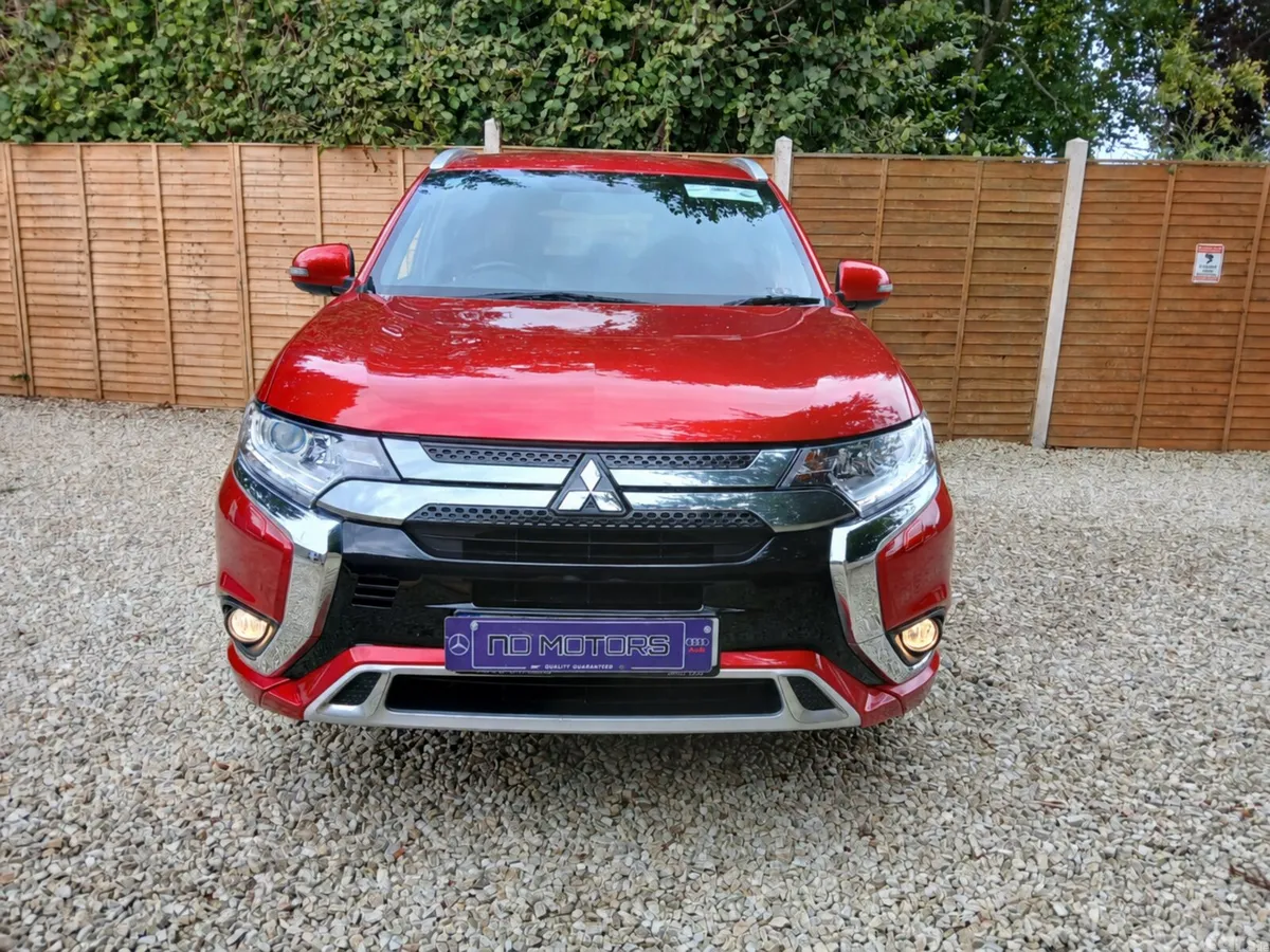 Mitsubishi Outlander SUV, Petrol Plug-in Hybrid, 2020, Red