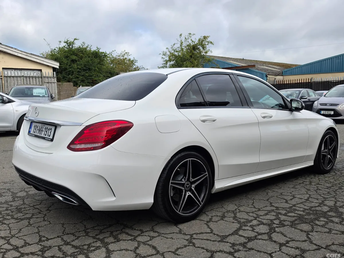 Mercedes-Benz C-Class Saloon, Diesel, 2019, White