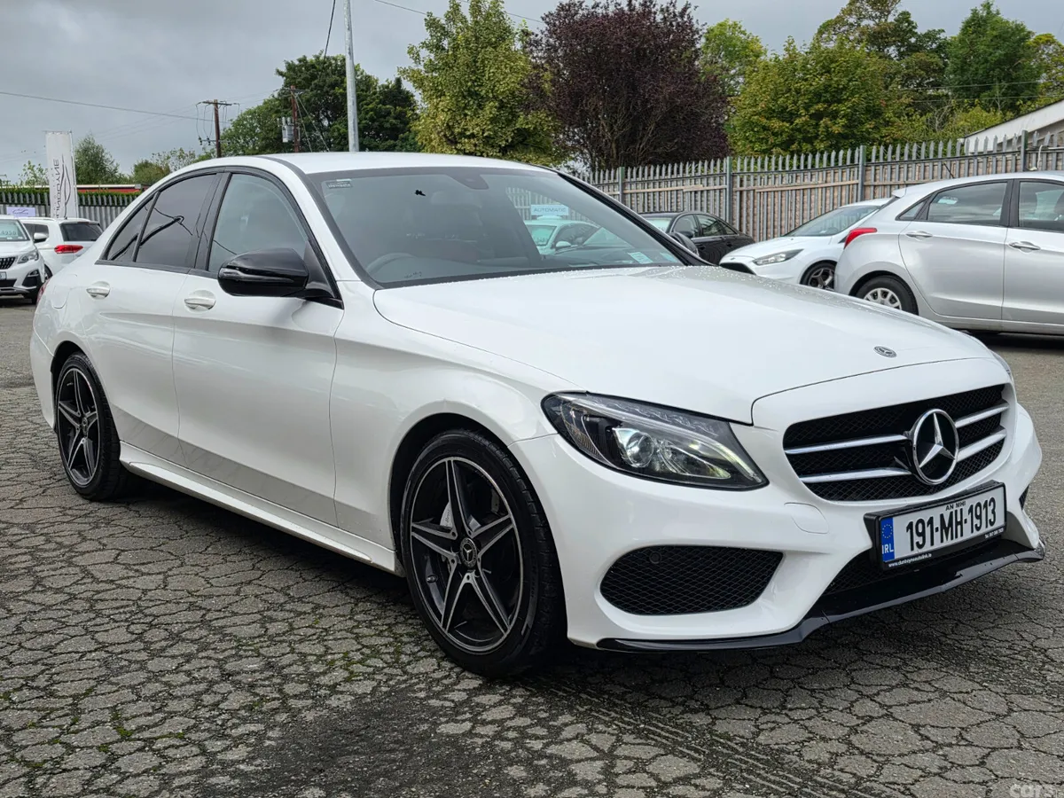 Mercedes-Benz C-Class Saloon, Diesel, 2019, White