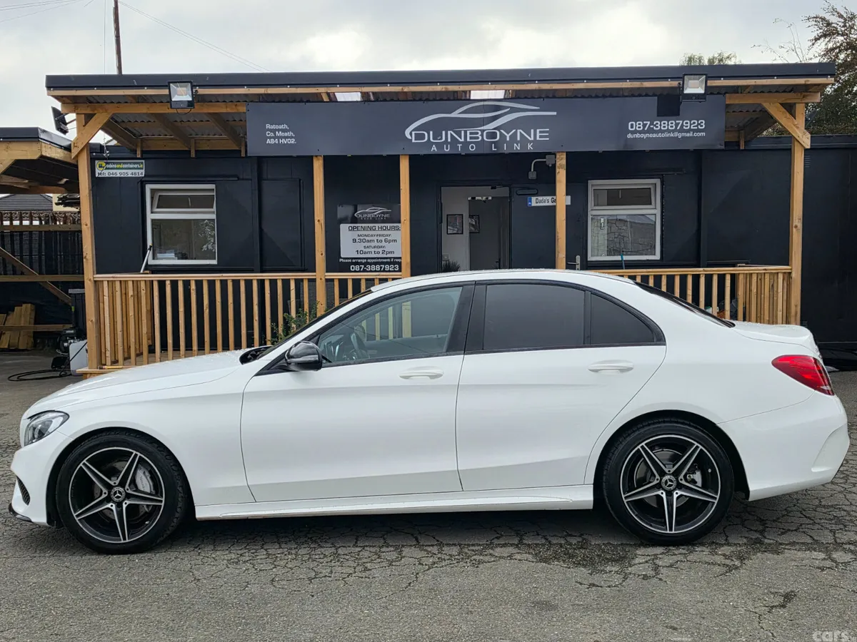 Mercedes-Benz C-Class Saloon, Diesel, 2019, White