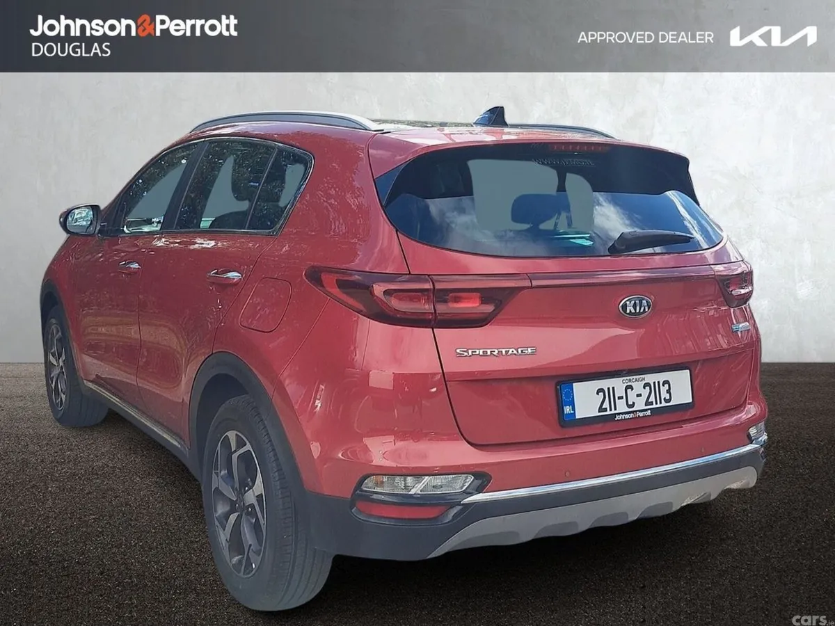 Kia Sportage SUV, Diesel Hybrid, 2021, Red