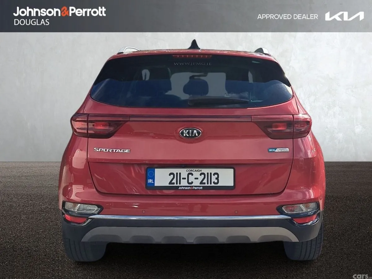 Kia Sportage SUV, Diesel Hybrid, 2021, Red