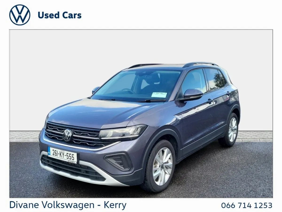 Volkswagen T-Cross SUV, Petrol, 2026, Grey