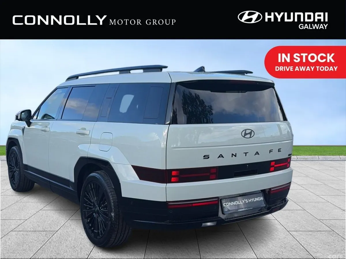 Hyundai Santa Fe SUV, Petrol Plug-in Hybrid, 2026, White