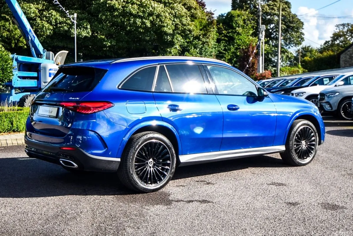 Mercedes-Benz GLC SUV, Petrol Plug-in Hybrid, 2026, Blue