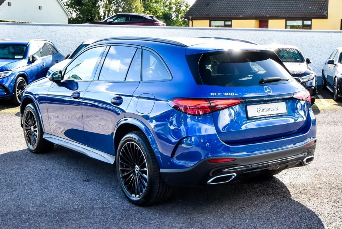 Mercedes-Benz GLC SUV, Petrol Plug-in Hybrid, 2026, Blue