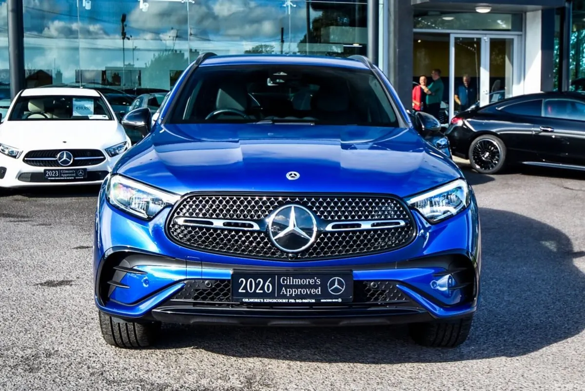 Mercedes-Benz GLC SUV, Petrol Plug-in Hybrid, 2026, Blue
