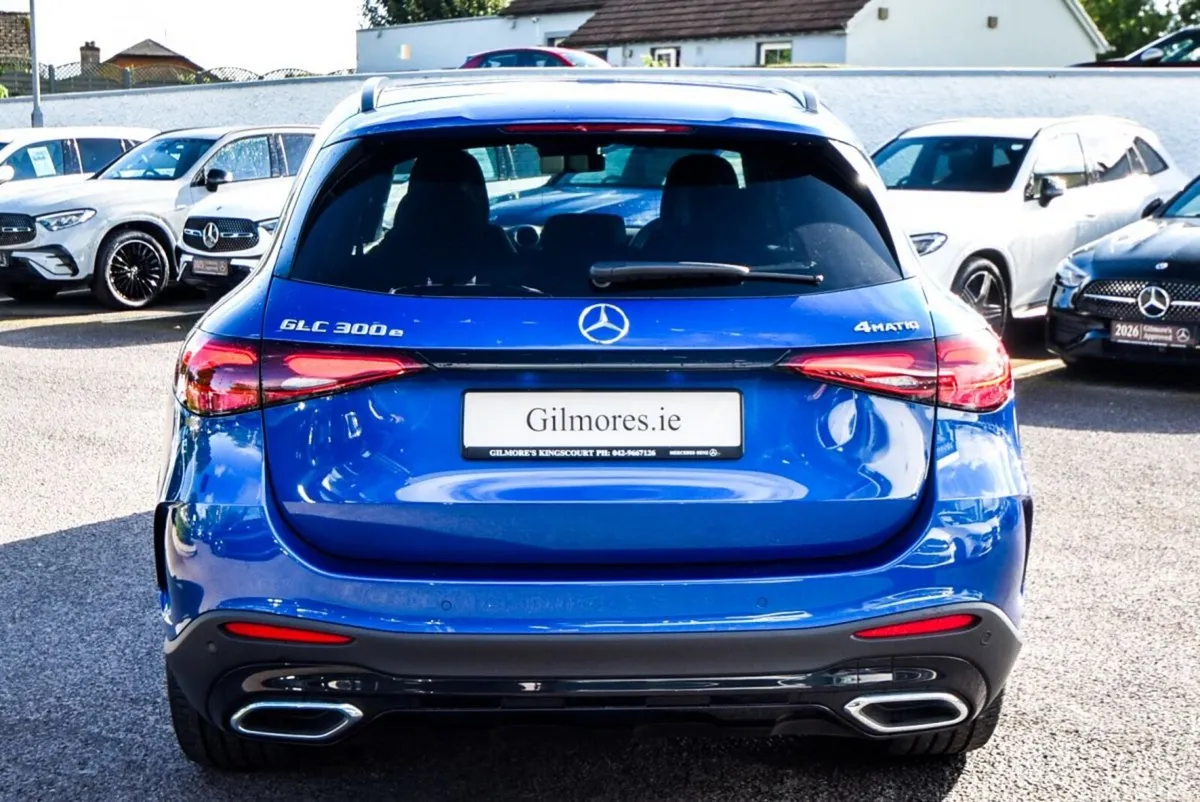Mercedes-Benz GLC SUV, Petrol Plug-in Hybrid, 2026, Blue