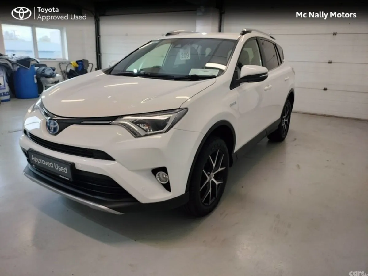 Toyota RAV4 SUV, Petrol Hybrid, 2017, White