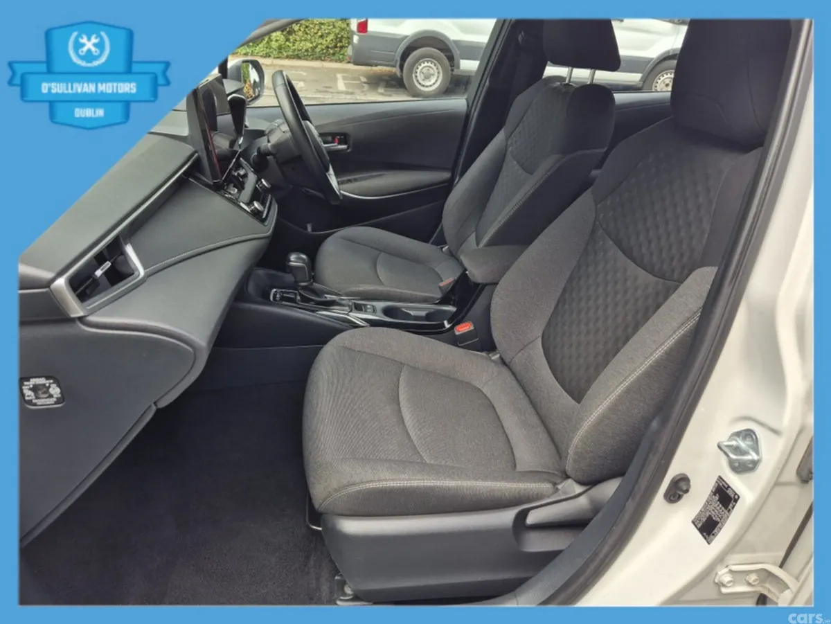 Toyota Corolla Saloon, Petrol Hybrid, 2023, White