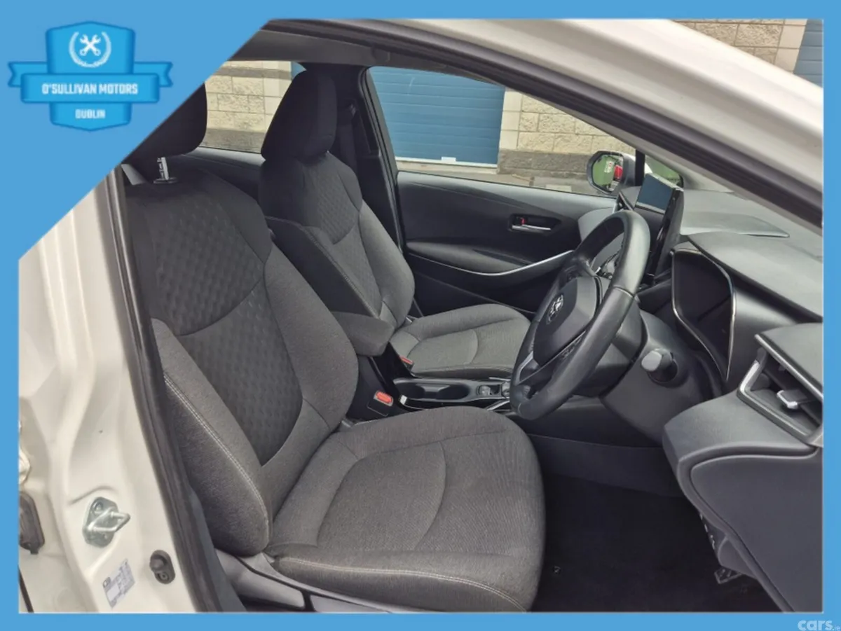 Toyota Corolla Saloon, Petrol Hybrid, 2023, White
