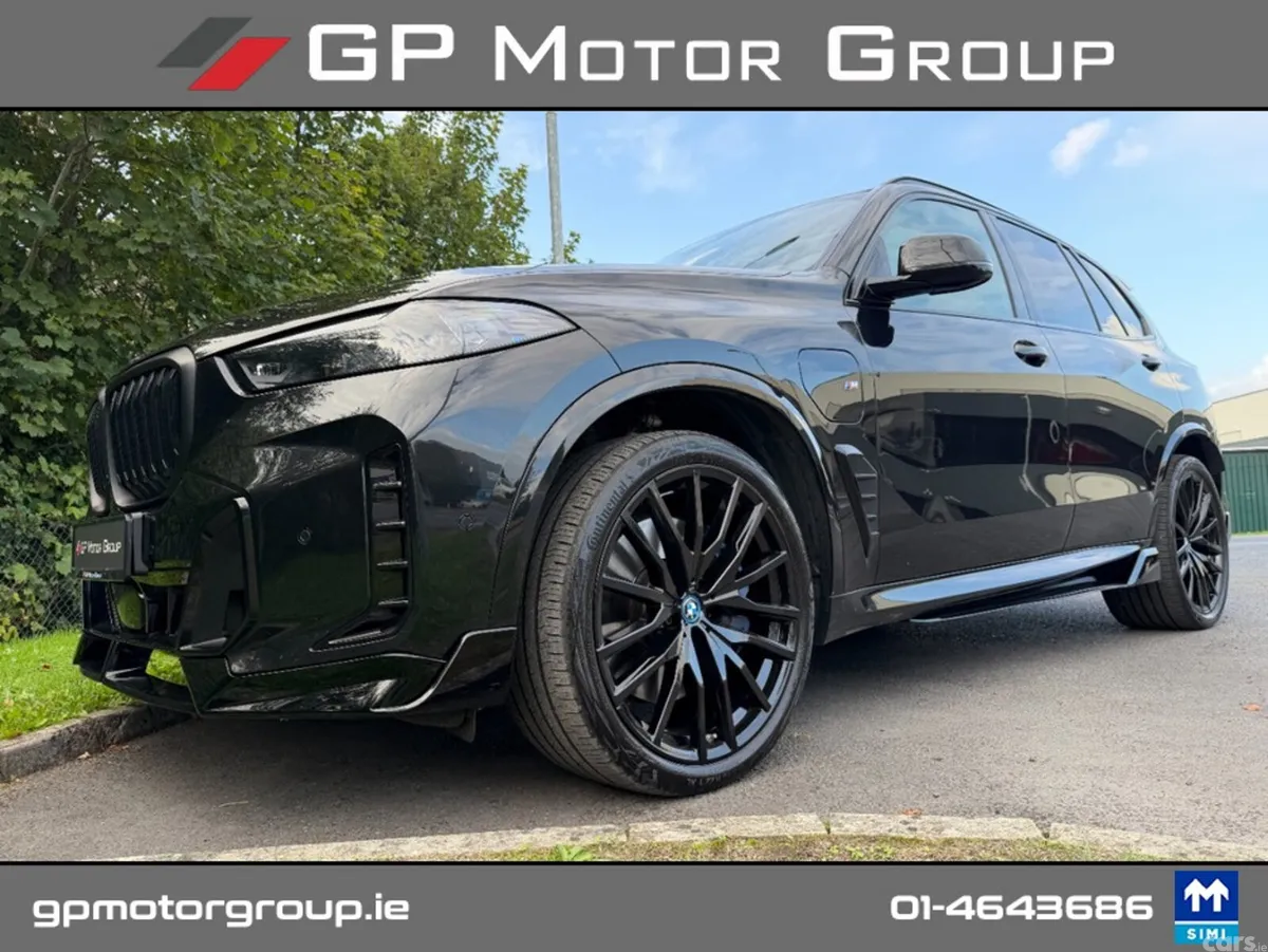 BMW X5 Estate, Petrol Plug-in Hybrid, 2025, Black