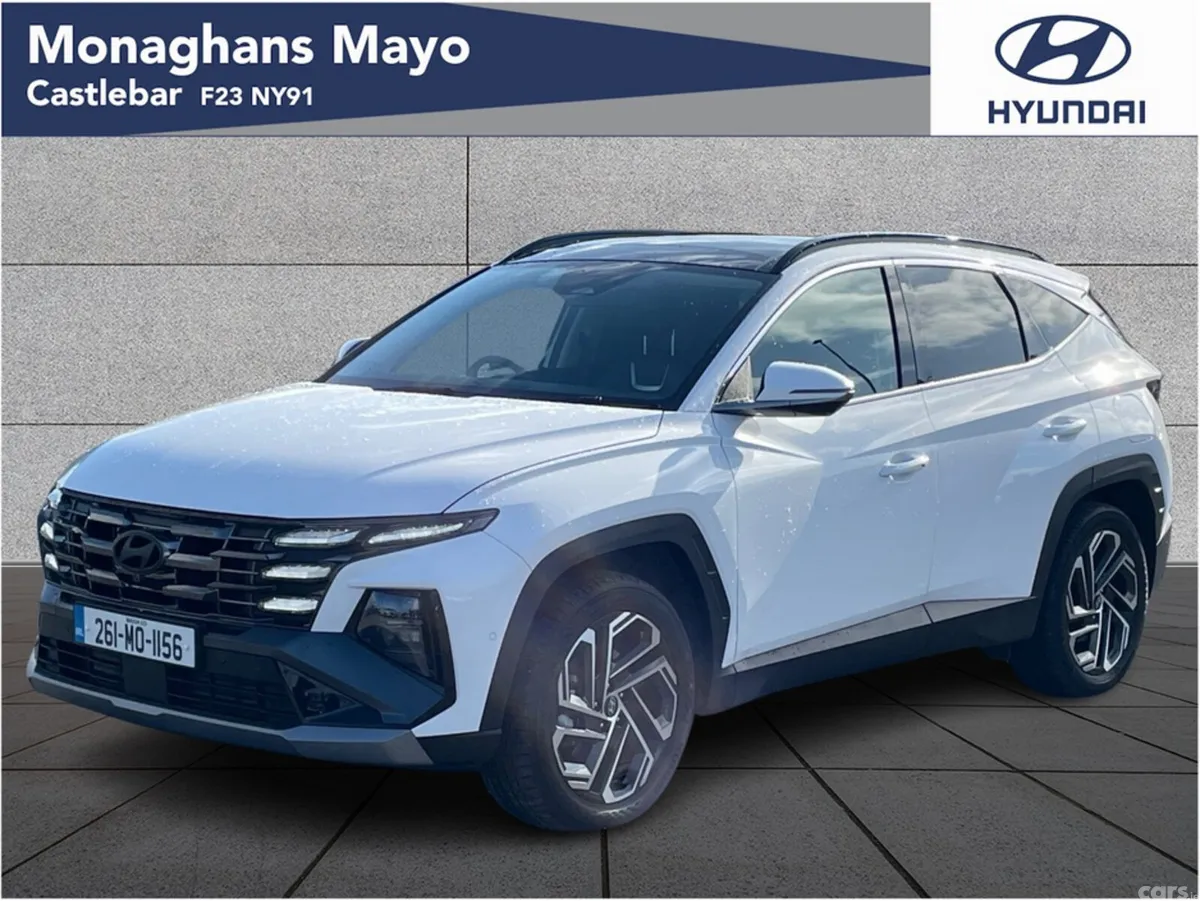 Hyundai Tucson MPV, Petrol Plug-in Hybrid, 2026, White