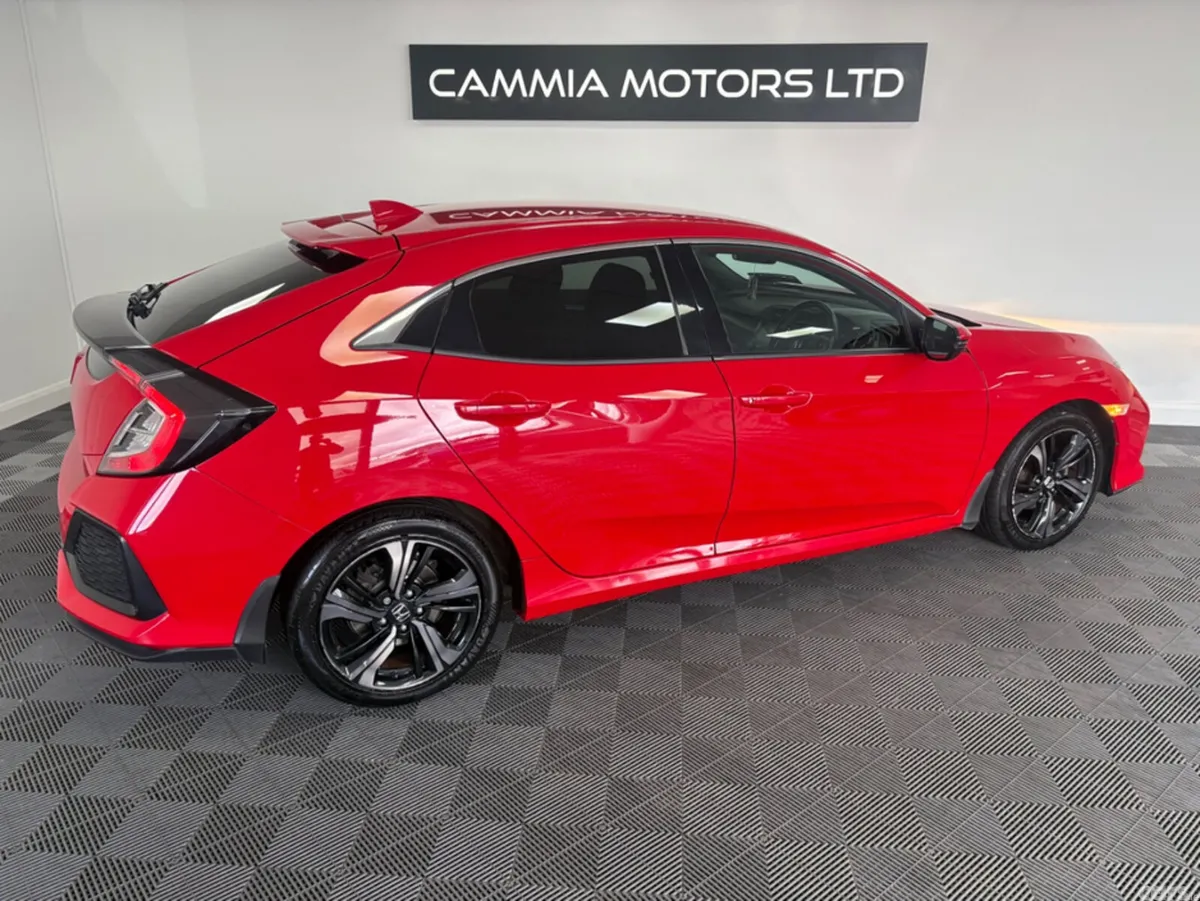 Honda Civic Hatchback, Petrol, 2019, Red
